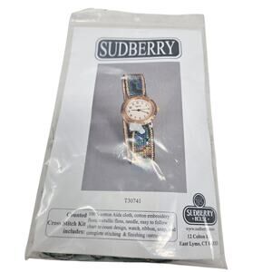 Sudberry House Counted Cross Stitch Kit Watch Band Craft Art to Wear Boho